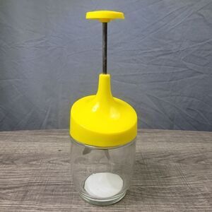 Gemco Yellow Lid Manual Food Chopper‎